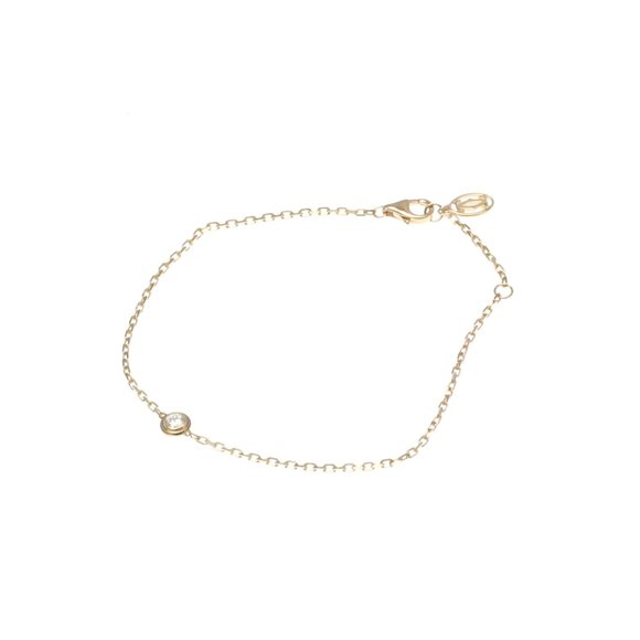 Cartier Diamants Légers De Cartier B6063117 Pink Gold (18K) Diamond Charm Bra... - Picture 1 of 9
